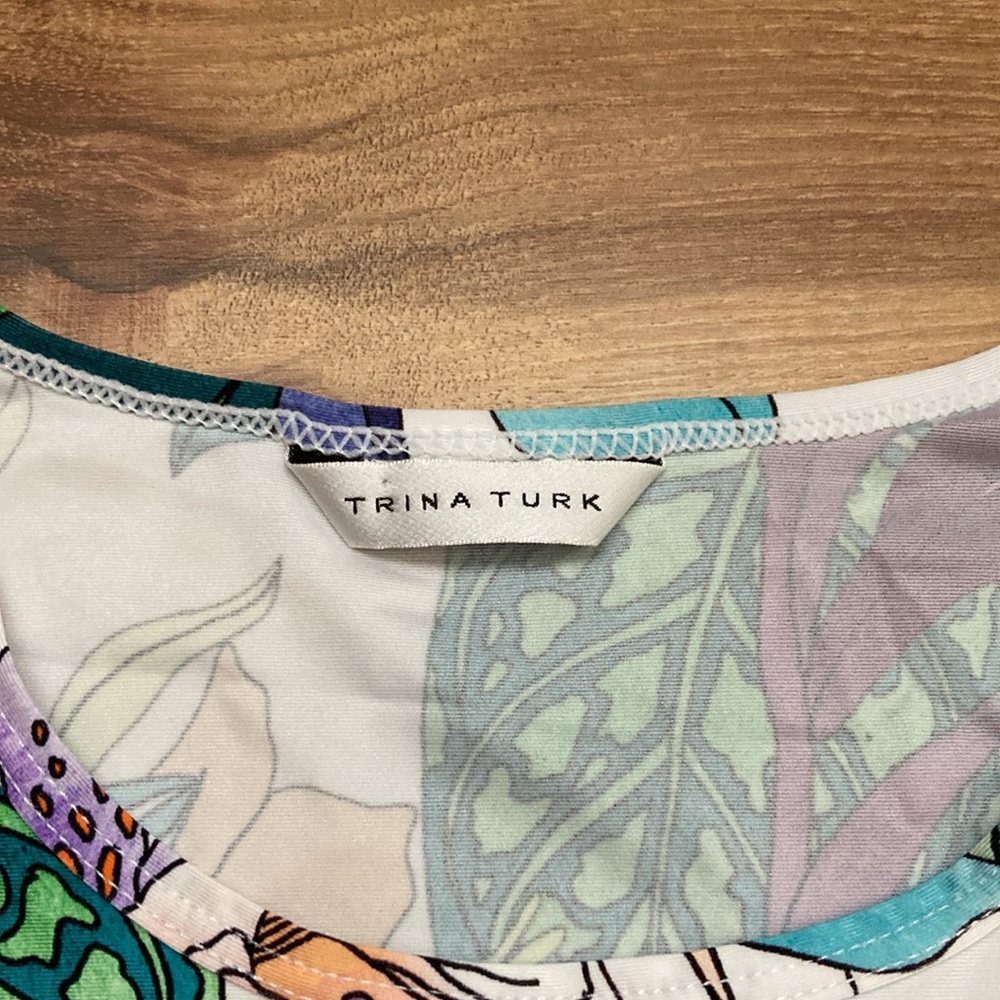 Trina Turk Amazonia Rash Guard - Picture 3 of 6